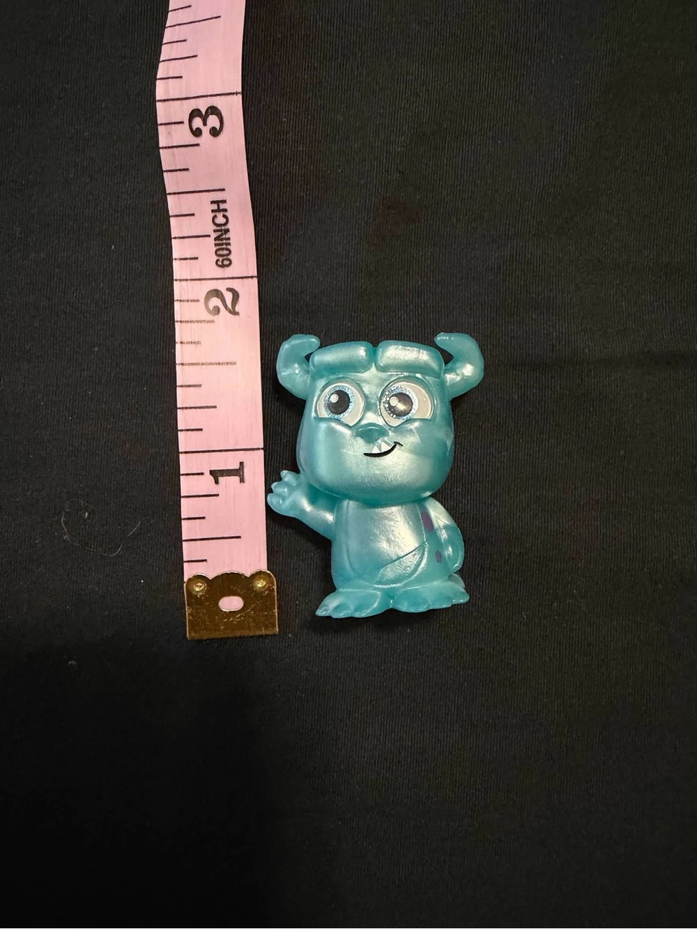 Disney Doorables Monsters Inc Sulley Mini Figure Blue Glitter Eyes